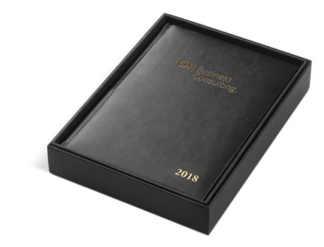 Craig Martini Executive Leather Time Management A5 Diary