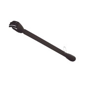 Black Transparent 2-In-1 Hand Shaped Back Scratcher And Shoehorn