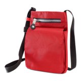 Passport and document holder - 420D Nylon  -Available in: Red-Or