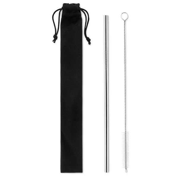 Reuseable stainless steel straw