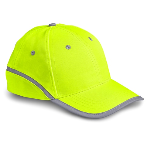 Signal Hi-Viz reflective Cap - Avail in yellow or orange