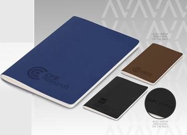 Alex Varga B-Type Notebook - Avail in: Black, Brown or Navy