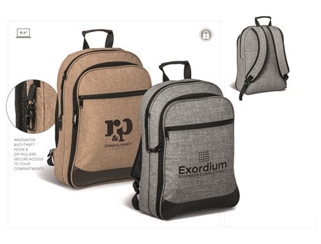 Capital Tech Backpack - Brown or Grey