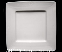 91532 Arct White Square Plate 30 - Min Orders Apply