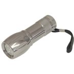 Opal 9 Led Torch - Silver
