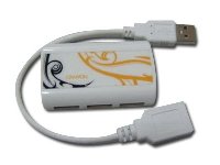 Canyon 4 Port USB Hub, USB Powered as well as external power sup
