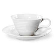 Portmeiron - Sophie Conran Tea Cup & Saucer Whit - Min Orders Ap