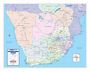 Map Wall Edu Southern Africa Polit M2501 - Min orders apply, ple