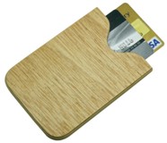 Bamboo Business Card Holder (105*75) - Min Order: 250 units