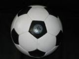 Ringstar Black / White Soccer Balls Sz 5  - Promotional 3Ply