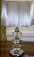Lamp - Thurman (crystal + metal) - with shade B 38x56cmPlease no