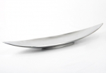 1Pc Stainless Steel Boat Slice Dish Large