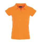 Womans Polo Shirt - Orange