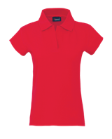 Womans Polo Shirt - Red