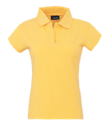 Womans Polo Shirt - Yellow