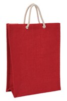 Jute Bag Shopper - Avail in: Red