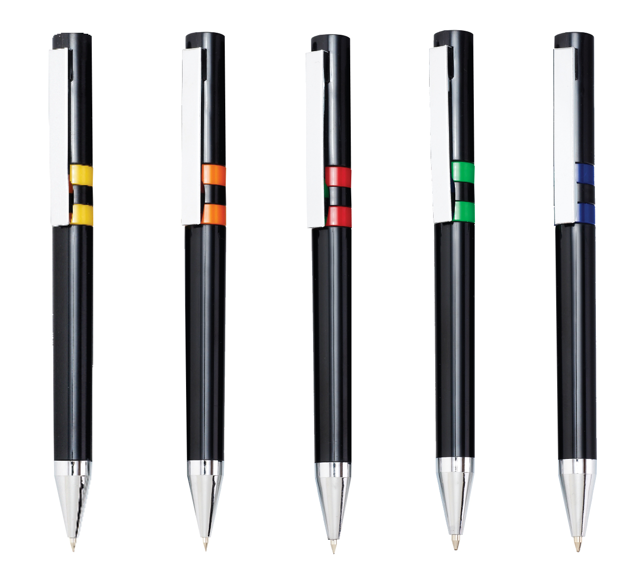 Deco Black Pen - Avail in: Orange, Red, Green, Yellow, or Blue