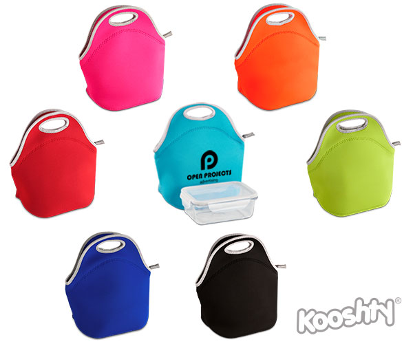 Kooshty Lunch Kit. Cooler Bag & Lunch Box - Avail in: Pink, Blac