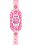 Jacques Farel Jf Smells Nice Girls Pink Stra Wrist Watch