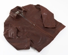 Jekyll & Hide Leather Jacket JH01 - Rust Brown, Organic Sheep (