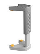 New PC Grip, Computer Case Holder, Plastic - Beige & Grey