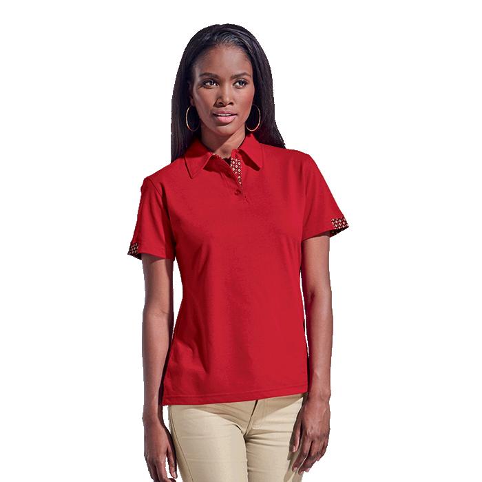 Barron Ladies Tebello Golfer - Avail in: Navy/Navy, Red/Red or W