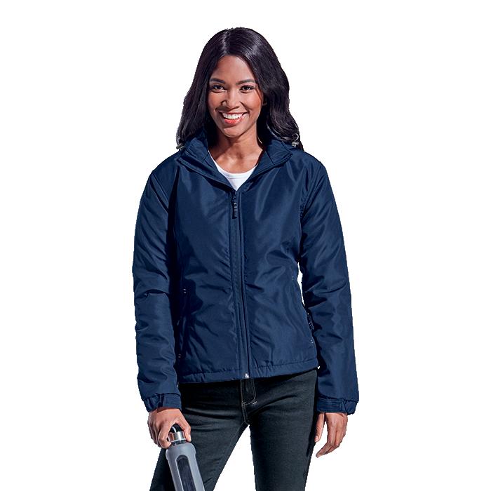 Barron Ladies Cooper Jacket - Avail in: Black/Silver or Navy/Sil
