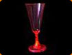 LED Champagne / Flute Glass - Slam/Switch Activated  Glass - Cle