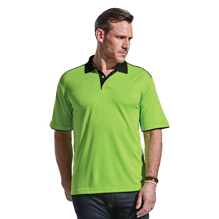 Barron Mens Leisure Golfer - Avail in: Black/Red, Lime/Black orW