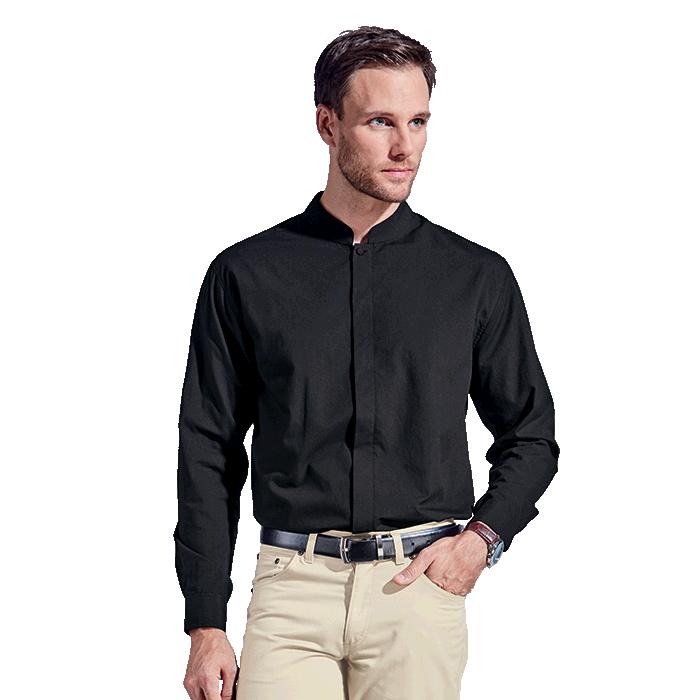 Barron Mens Barista Lounge Long Sleeve - Avail in: Black, Red or