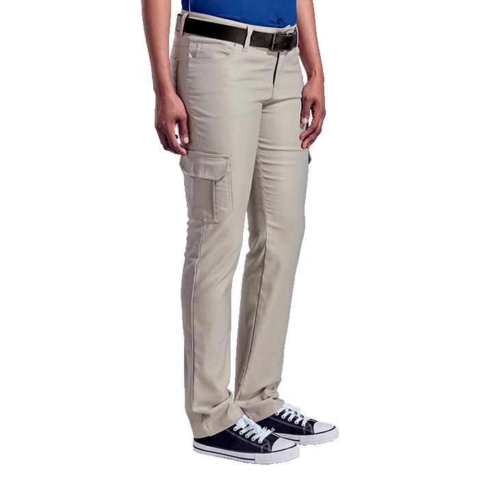 Barron Ladies Stretch Cargo Pants - Avail in: Black, Navy Blue o