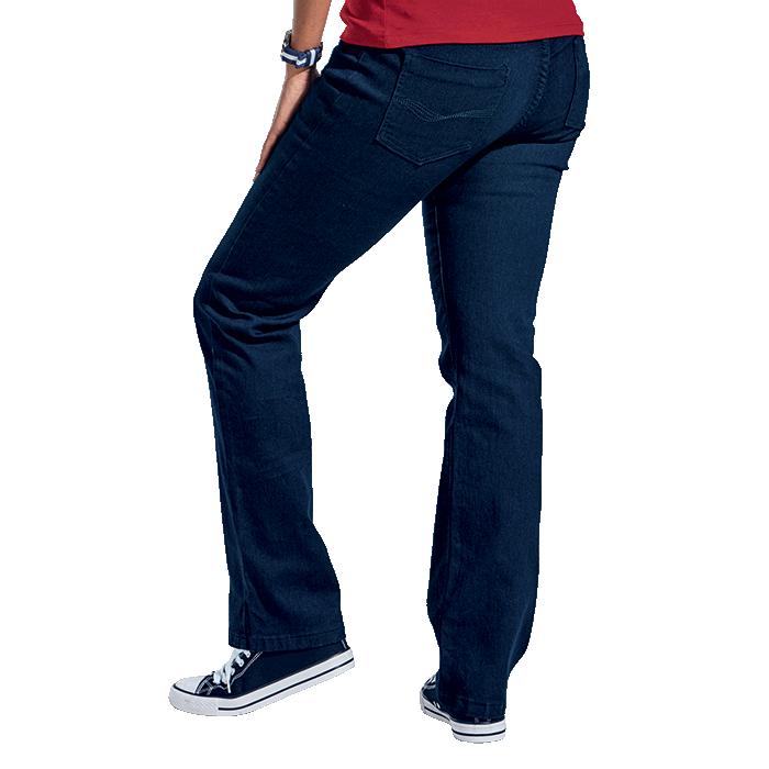 Barron Ladies Urban Stretch Jeans - Avail in: Black or Indigo