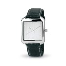 Square zinc alloy case watch