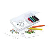 Wooden pencil colouring set - Available in: Multicolor