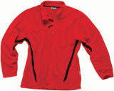Slazenger Micro Fleece Long Sleeve Top - Red