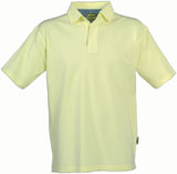 Slazenger Contrast Polo Shirt Yellow