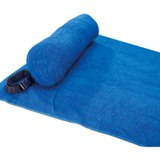 Beach towel with pillow -Available in: Orange-Royal blue-Lime