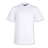 190g Super Cotton Crew-neck T-shirts - Avail in: White