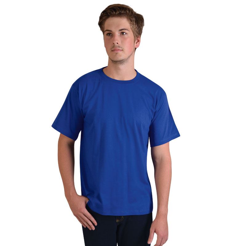 170g Combed Cotton Crew-neck T-shirts - Avail in: Navy, Bottle,