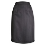 Didi Stripe Skirt - 60cm - Avail in: Charcoal Stripe