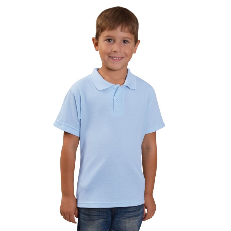 Youth Classic Pique Knit Polo. Sizes 4y - 13y - Avail in: White,
