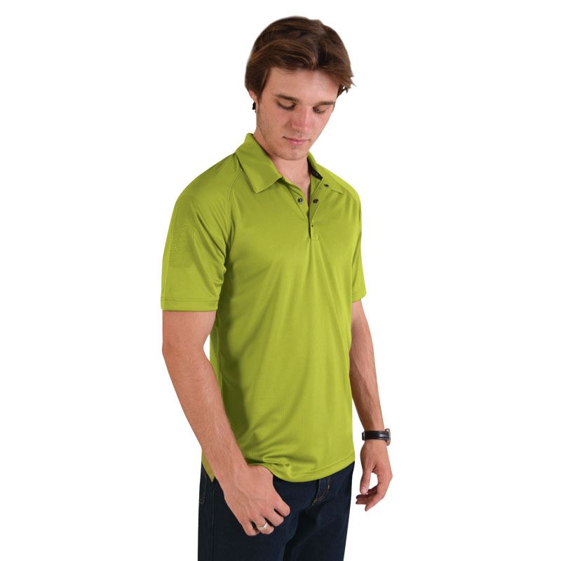 Optic Polo - Avail in: Blacktop, Alloy Green