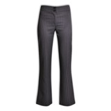 Patricia Stripe Pants - Avail in: Charcoal Stripe