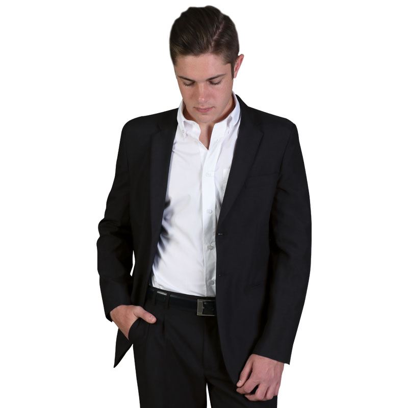 Peter Men's Suit Jacket Long Sleeve - Avail in: Black, Navy,
