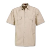 Mens Heavy Duty Bush Shirt - Avail in: Khaki, Stone, Dark Olive