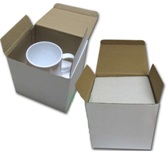 Premium Plus Grade White Mug With Individual Gift Box