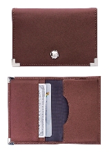 Leather credit card wallet