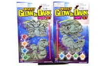 Toy 6 Assorted Glow In Dark Paint Sets - Min Order - 10 Units