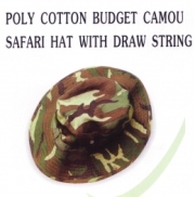 Camouflage Safari Hat - Min Order: 10 Units