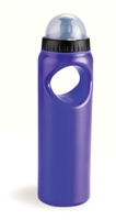 Fan Bottle with Stress Ball - Royal Blue